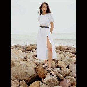 Reformation Anneliese Linen Dress